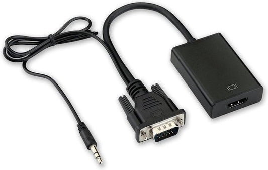 VGA naar HDMI adapter met audio
