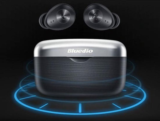 Bluedio Fi Draadloze Bluetooth Oordopjes - Zwart