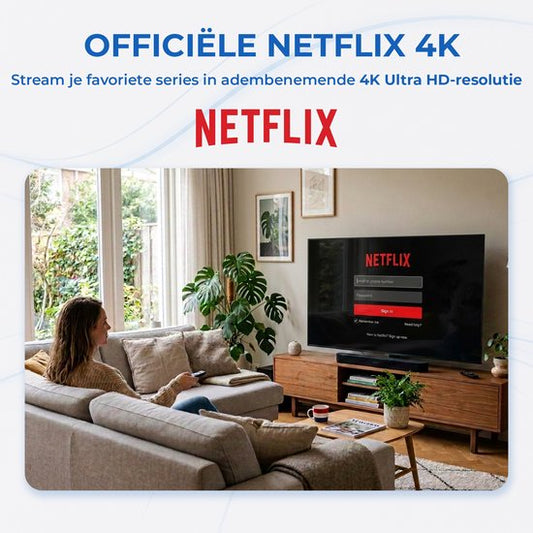 DColor GD1 - 4K Google TV Chromecast - Zwart