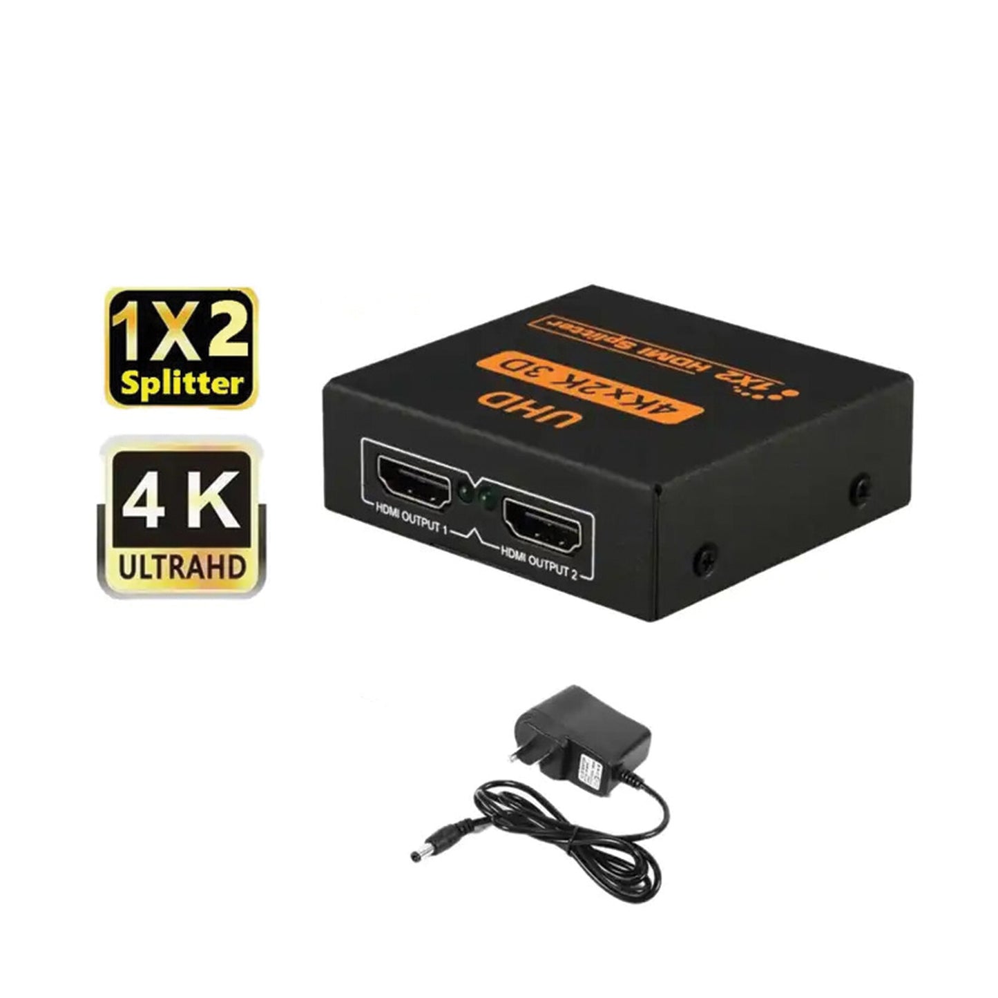 AFINTEK HDMI Splitter 1-2 - HDMI in 2x HDMI out - Mirroring - Beeld dupliceren