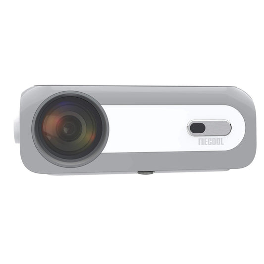 MeCool KP1 Android TV 11 1080P Mini Beamer - ViaPlay, ZiggoGo TV, Netflix 4K, Disney+ etc. - 4D Keystone - 14000 Lumens