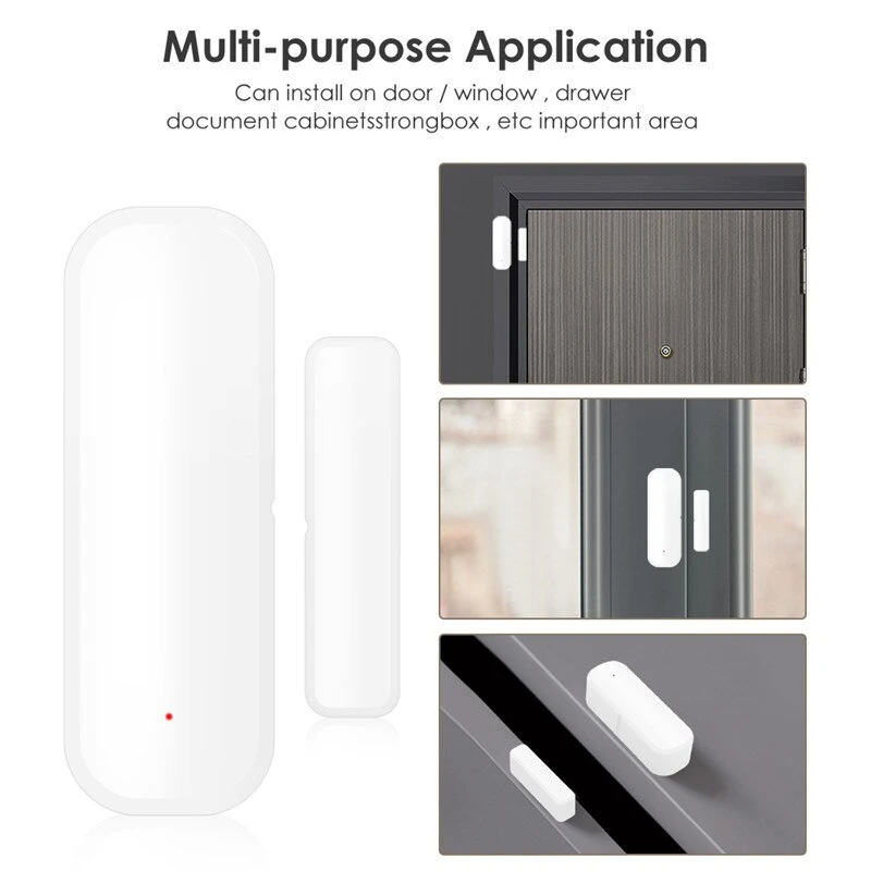 AFINTEK Smart Life Deursensor / Raamsensor - WiFi - Wit