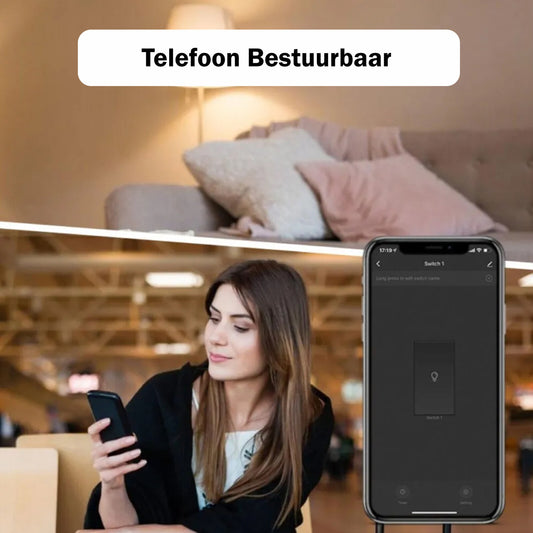 AFINTEK Smart Life DIY Mini Smart Switch - 16A - Energieverbruik Meten