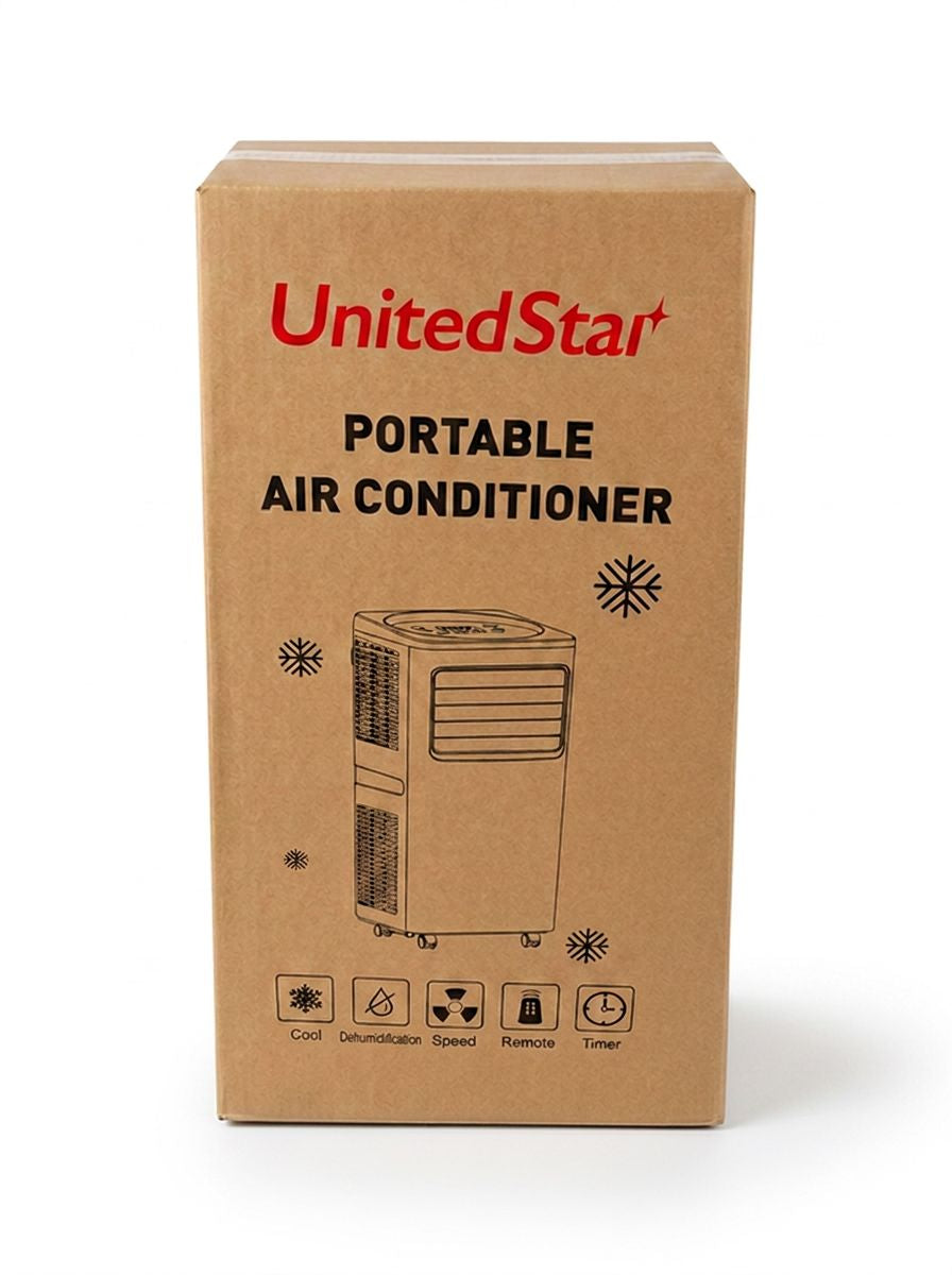 UnitedStar Airco - 12000BTU - Met Raamafdichtingskit