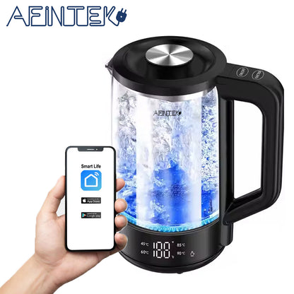 AFINTEK Smart Waterkoker 2L – Temperatuurregeling & App - 2000W
