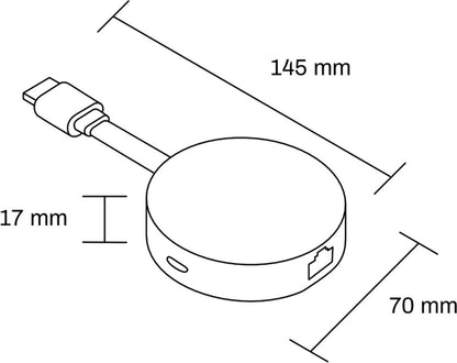 Homatics Dongle G 4K UHD Chromecast - Google TV - Netflix