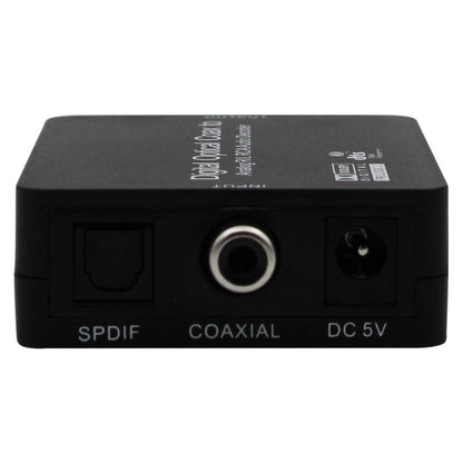 Digital Audio Converter (DAC) Toslink/coax naar RCA + Dolby Digital ondersteuning
