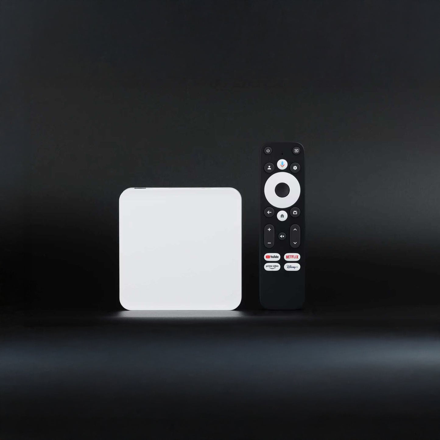 DColor GD2 4K Android Chromecast met Google TV - 2GB RAM 32GB Opslag (Wit)