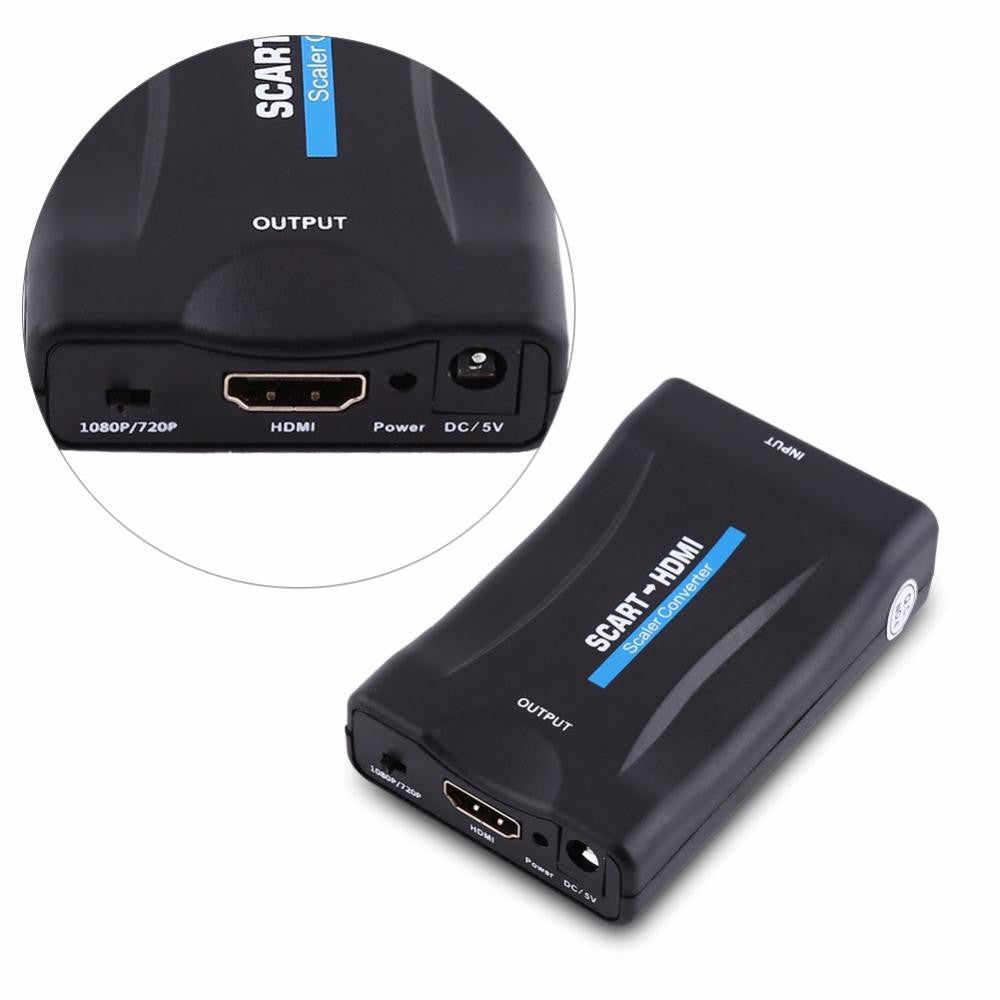 Scart naar HDMI adapter
