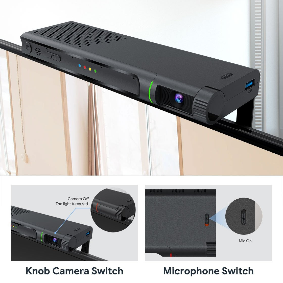 MeCool Now Android Webcam voor TV