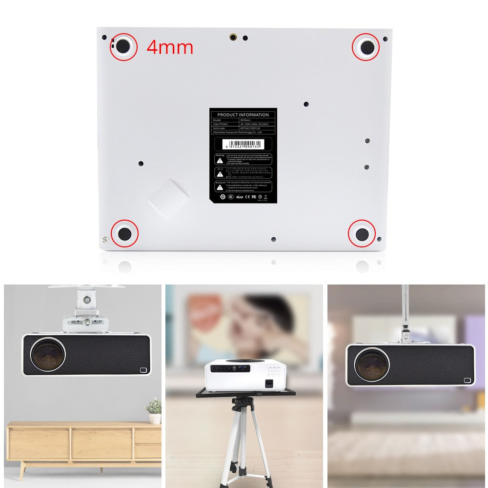 AFINTEK A04 Full HD 1080p LED LCD beamer | 7200 lumens