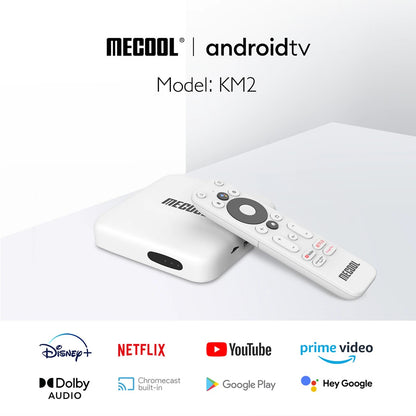 MeCool KM2 Android 10 TV Box Met Google & Netflix Certificering - 2/8GB
