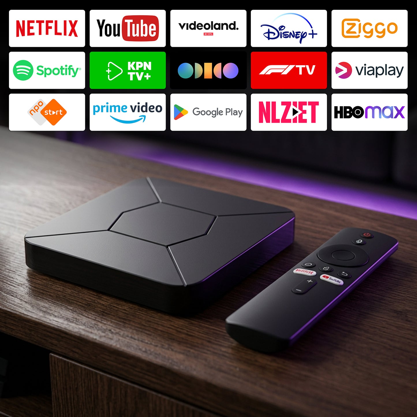 AFINTEK Android TV Box - 4K & Netflix