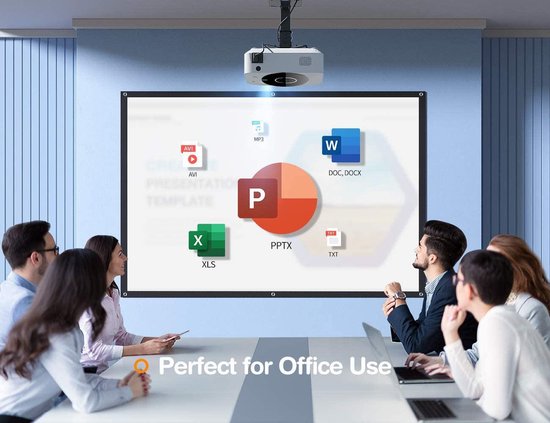 AFINTEK X01 Native Full HD Beamer - WiFi & Miracast - 4D Keystone - Wit
