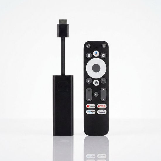 DColor GD1 - 4K Google TV Chromecast - Zwart