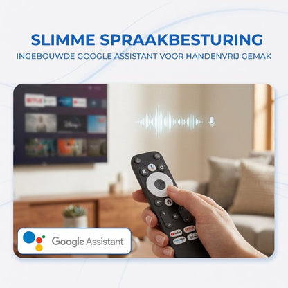 DColor GD1 - 4K Google TV Chromecast - Zwart
