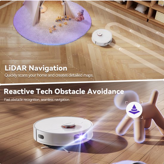 JONR P20 Pro LiDAR navigatie en plattegrond