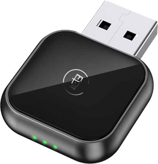 MOJIETU M2 Draadloze CarPlay & Android Auto Adapter - Zwart