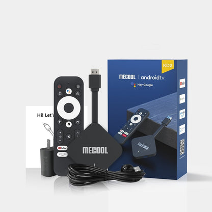 MeCool KD2 Android 11 TV Stick Dongle - Google Gecertificeerd 4/32GB