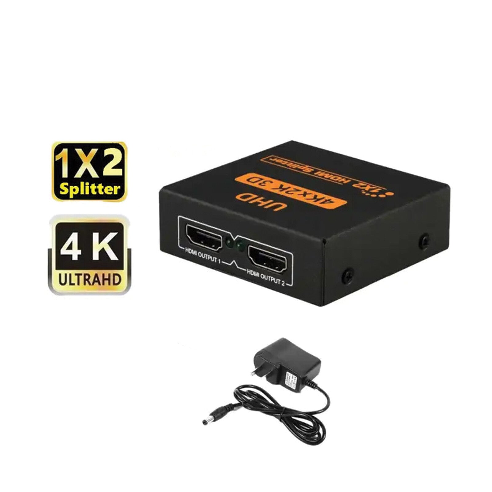 AFINTEK HDMI Splitter 1-2 - HDMI in 2x HDMI out - Mirroring - Beeld dupliceren
