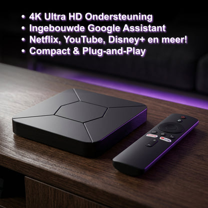 AFINTEK Android TV Box - 4K & Netflix