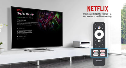 MeCool KM2 PLUS Android TV Box Met Google & Netflix Certificering | 2/16GB