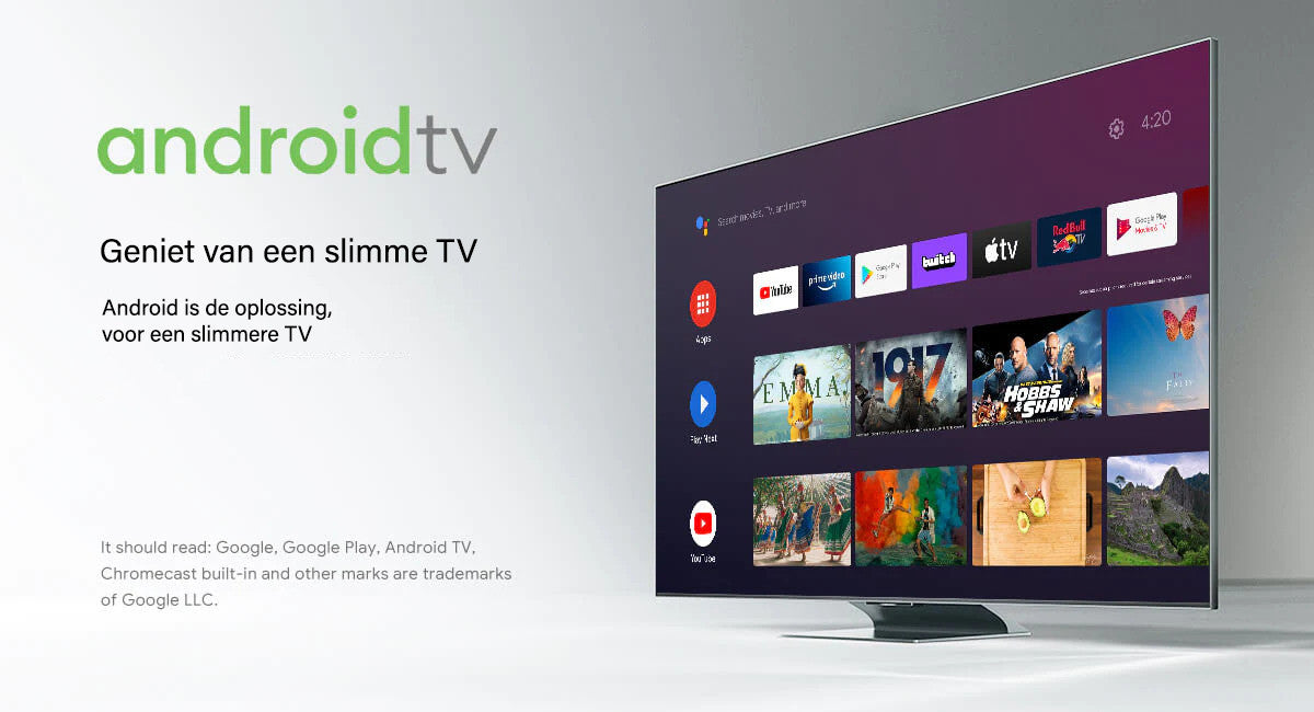 MeCool KM2 PLUS Android TV Box Met Google & Netflix Certificering | 2/16GB