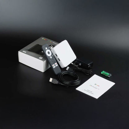 DColor GD2 4K Android Chromecast met Google TV - 2GB RAM 32GB Opslag (Wit)