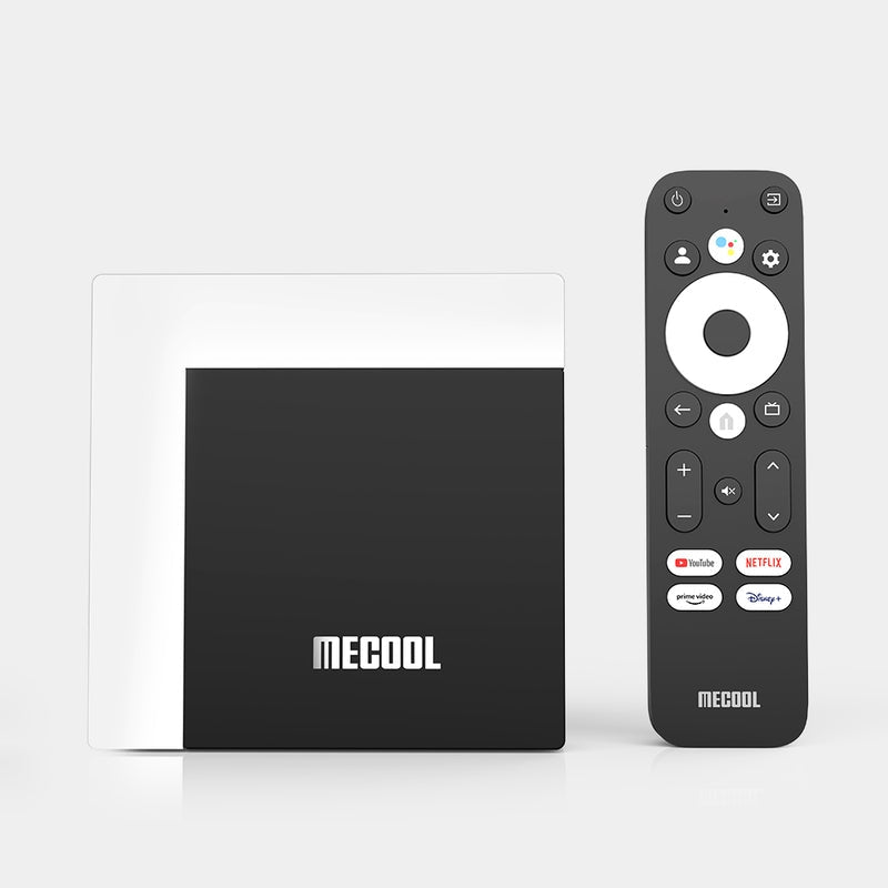 MeCool KM7 PLUS Android Tv Box - Google TV - Google Certificering - NETFLIX Certificering - ViaPlay - F1 TV Pro - 2/16GB