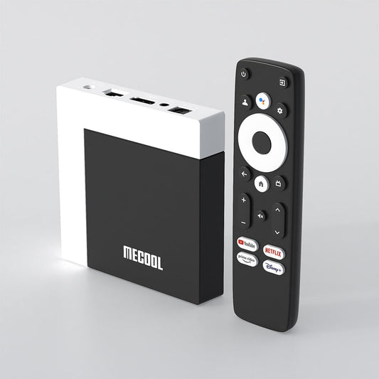 MeCool KM7 PLUS Android Tv Box - Google TV - Google Certificering - NETFLIX Certificering - ViaPlay - F1 TV Pro - 2/16GB