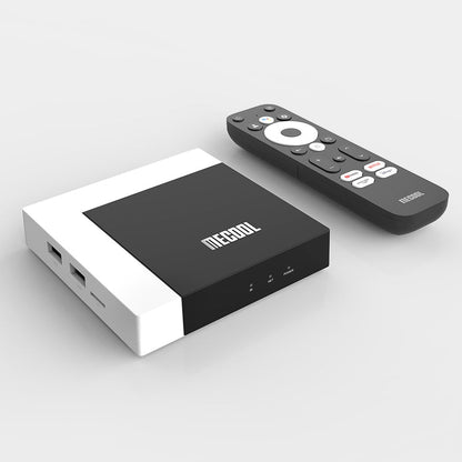 MeCool KM7 PLUS Android Tv Box - Google TV - Google Certificering - NETFLIX Certificering - ViaPlay - F1 TV Pro - 2/16GB
