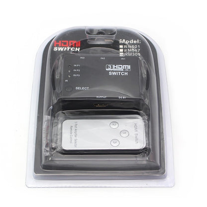 HDMI switch met afstandsbediening 3-1 1080p HDMI 1.3