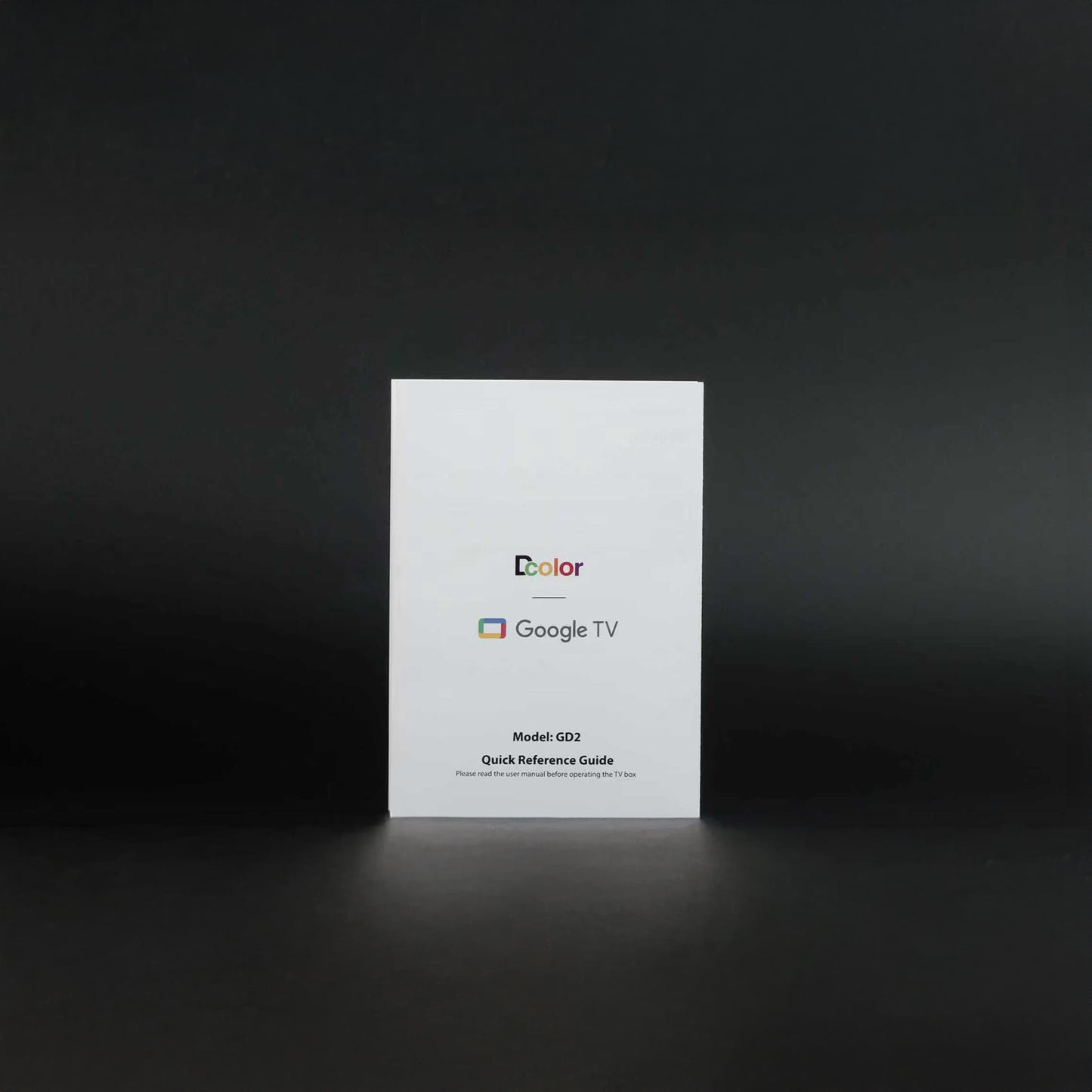 DColor GD2 4K Android Chromecast met Google TV - 2GB RAM 32GB Opslag (Wit)