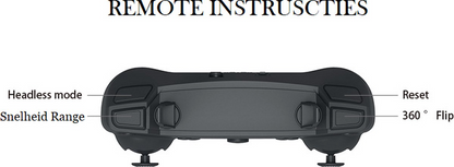 Quad Drone met camera en opbergtas - full HD - met 3 accu's