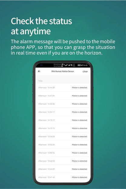 AFINTEK Smart Life Mini Bewegingssensor - Motion Sensor - Binnenshuis - Zigbee