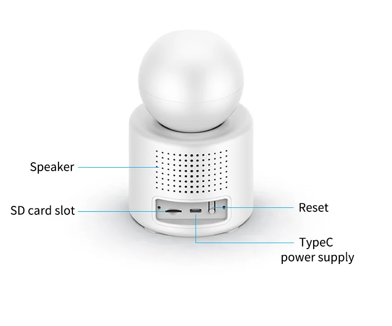 AFINTEK VBC4 Videobel Camera - FaceTime Camera - Camera Met Scherm - 1080P - Tweeweg-Audio
