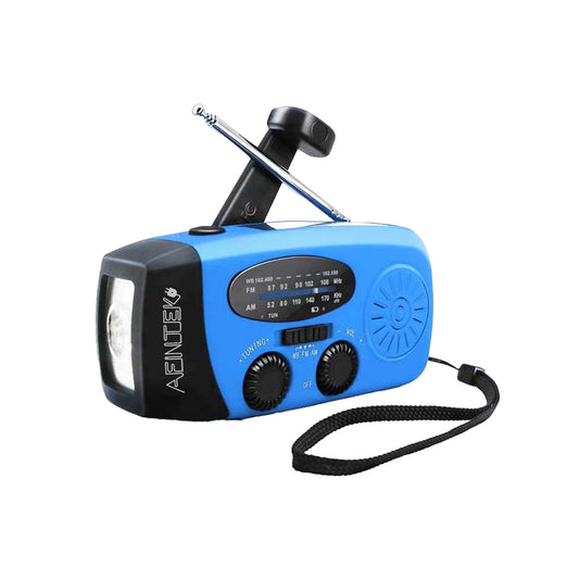 AFINTEK Noodradio - Blauw