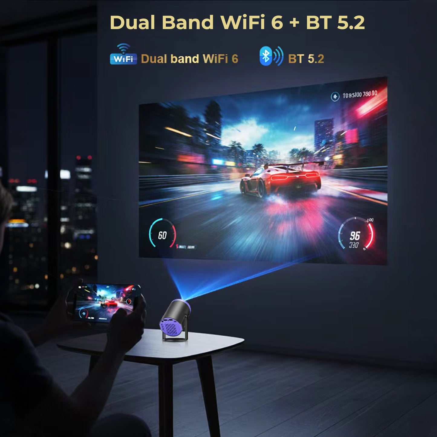 AFINTEK MB02 Pro Mini Beamer