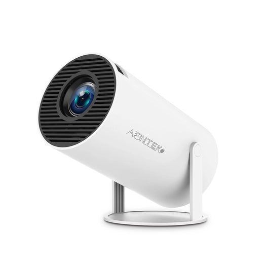 AFINTEK Smart Mini HD Beamer - 4K Ondersteuning - Android 11 - Automatische Beeldcorrectie