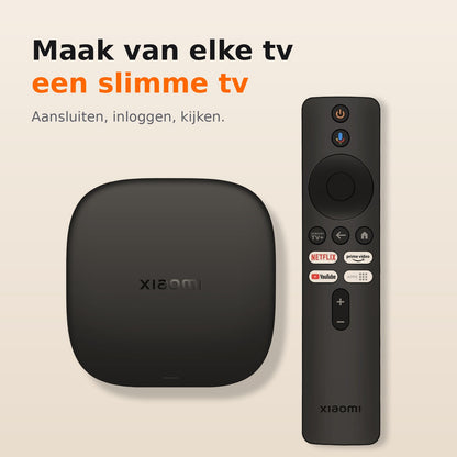 Maak van elke tv een slimme tv met de Xiaomi TV Box S 3rd Gen