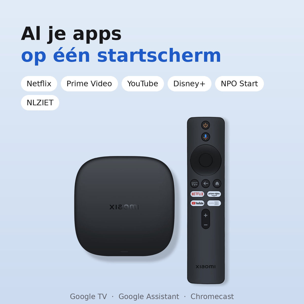 Al je streamingapps op één startscherm met de Xiaomi TV Box S 3rd Gen
