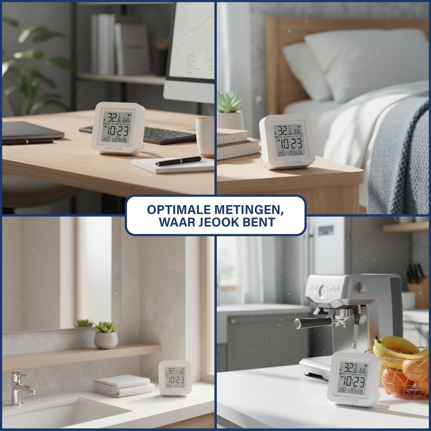 AFINTEK Smart Life WiFi Thermometer / Hygrometer - USB-versie