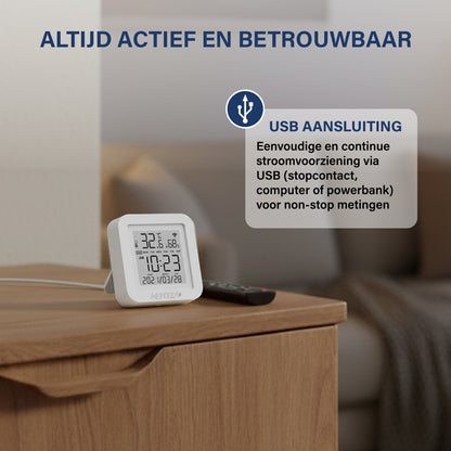 AFINTEK Smart Life WiFi Thermometer / Hygrometer - USB-versie